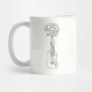 Blossoming Guitar Mug